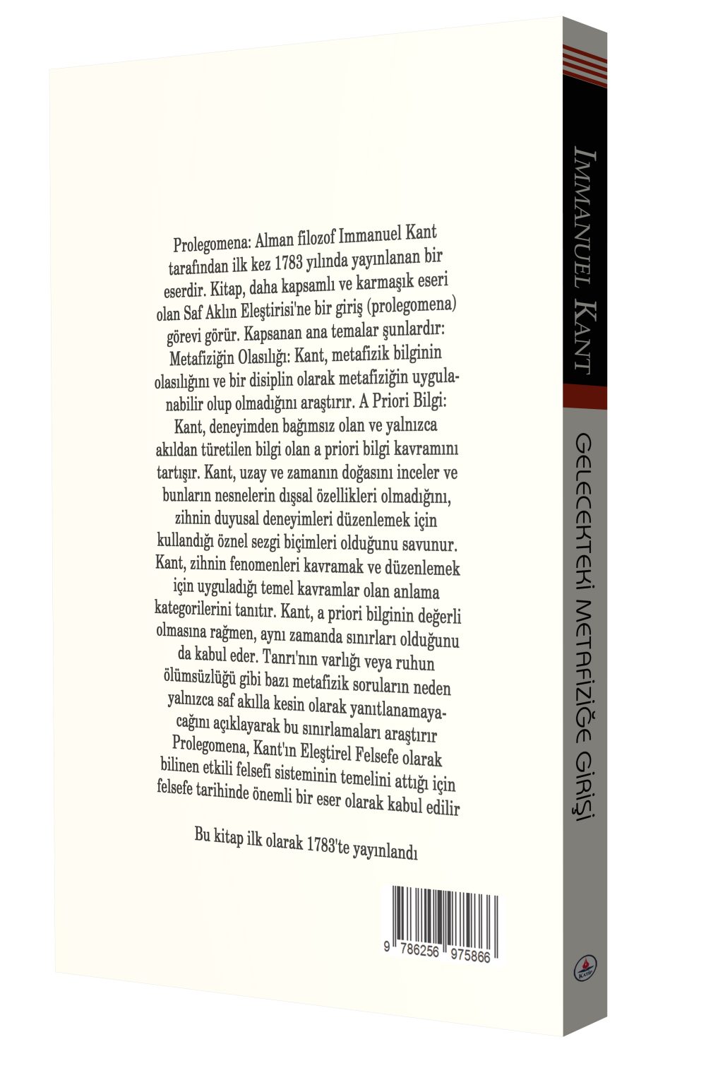 Gelecekteki Metafiziğe Girişi / IMMANUEL KANT - Görsel 2