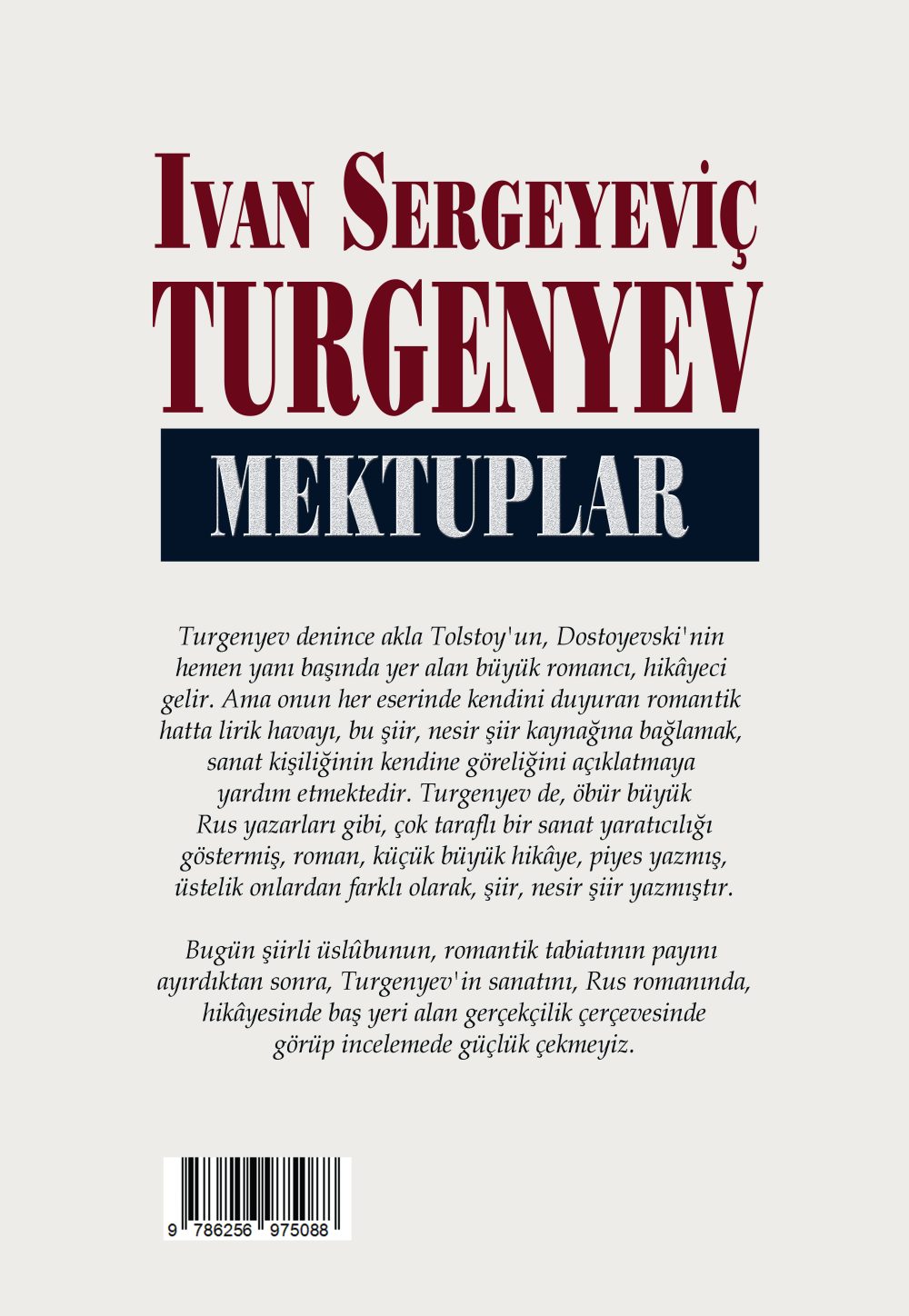 Mektuplar / Turgenyev - Görsel 2