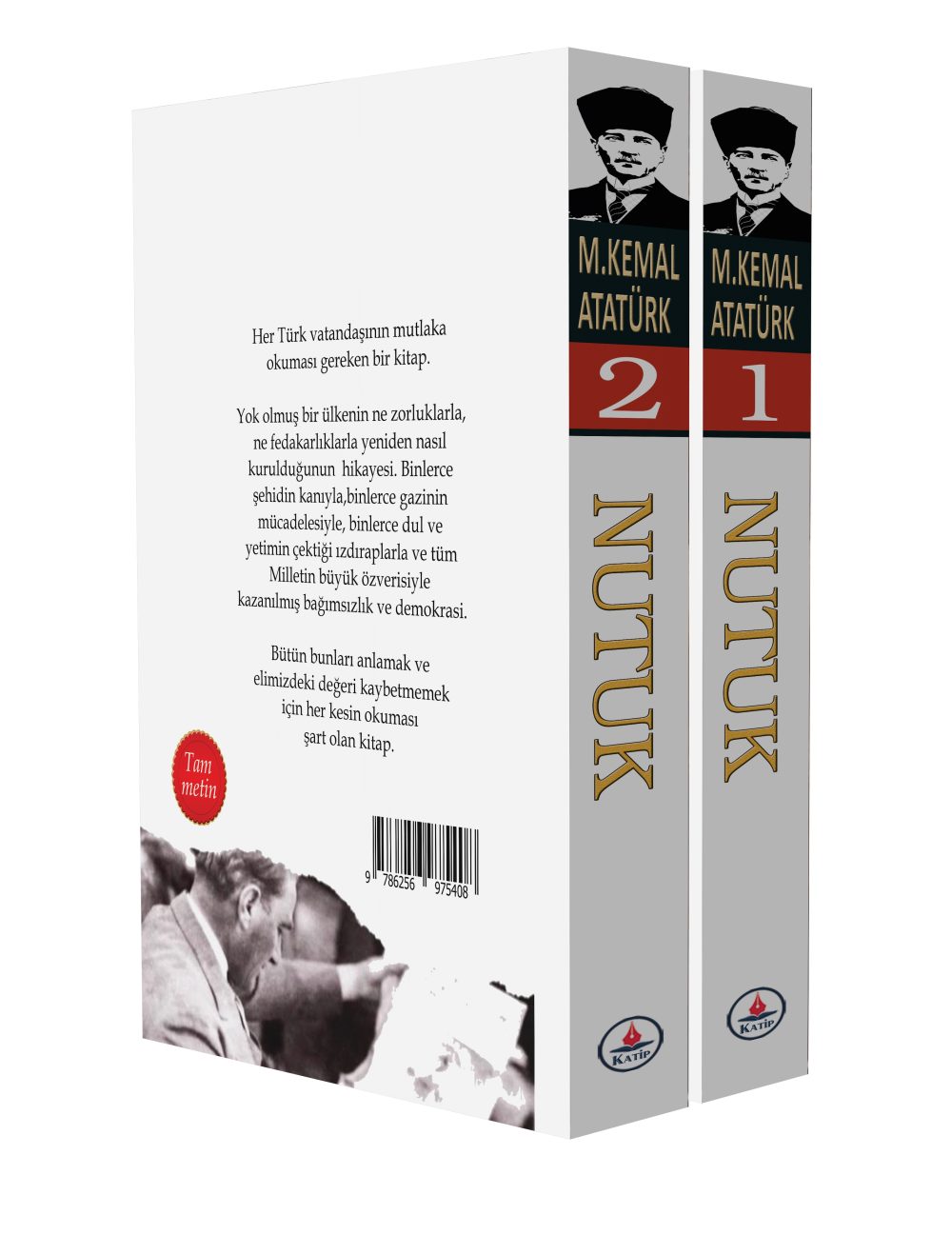 Nutuk ( 2 Cilt -tam Metin - 600 Sayfa) / Atatürk - Görsel 3
