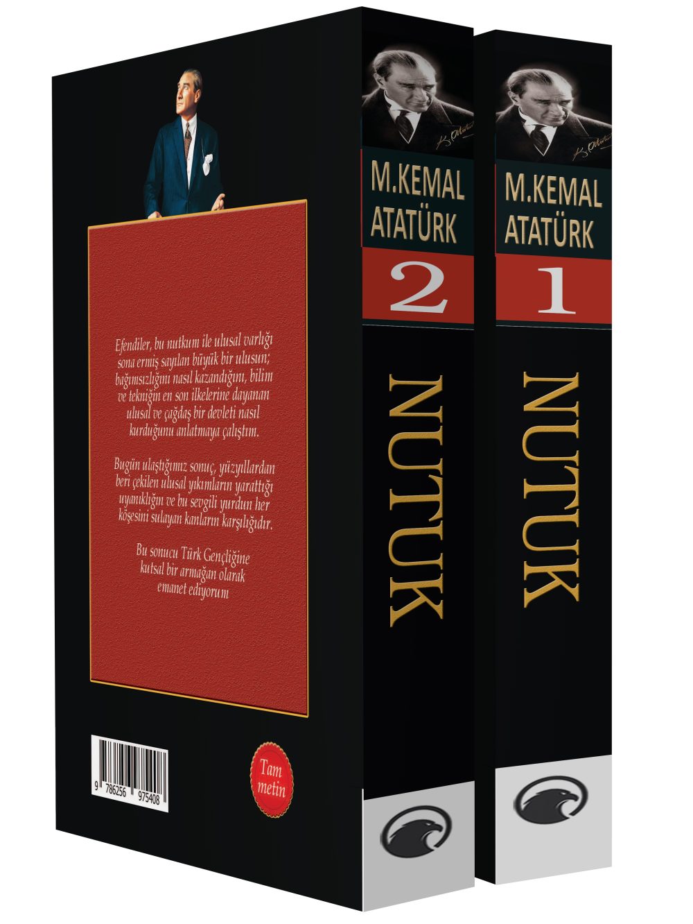 Nutuk ( 2 Cilt -tam Metin - 600 Sayfa) / Mustafa Kemal Atatürk - Görsel 3