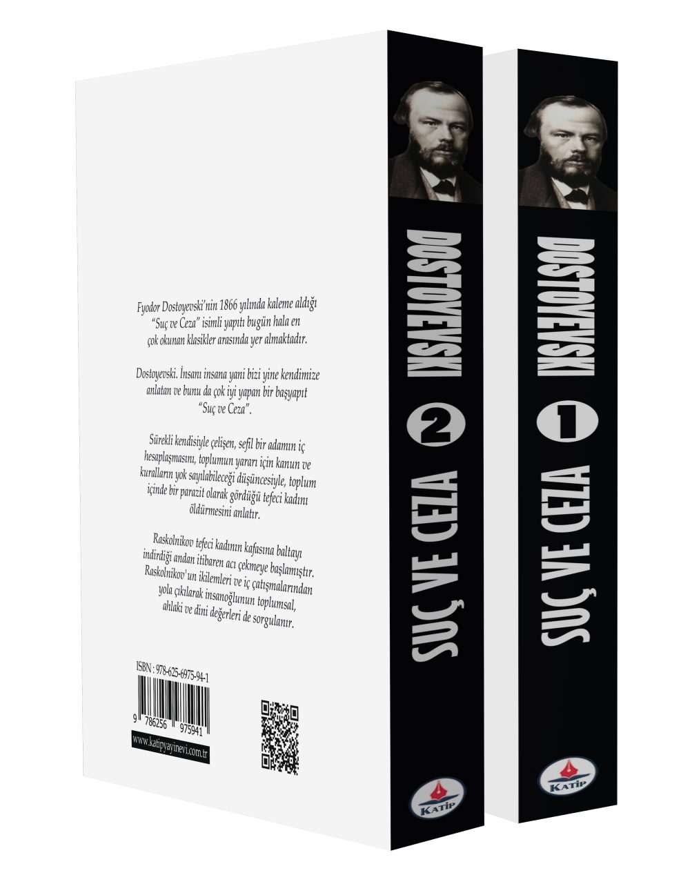 Suç Ve Ceza (TAM METİN - 2 CİLT - 600 SAYFA) / Dostoyevski - Görsel 3