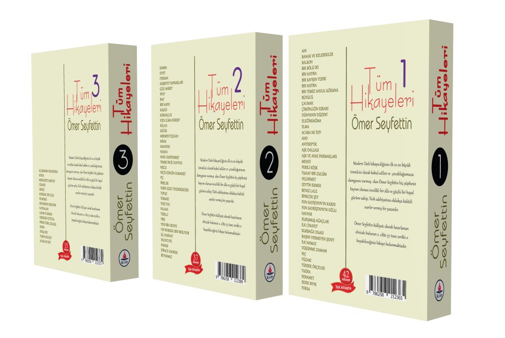 Ömer Seyfettin Tüm Hikayeleri ( 3 Cilt - 988 Sayfa - Tam Metin ) - Görsel 3