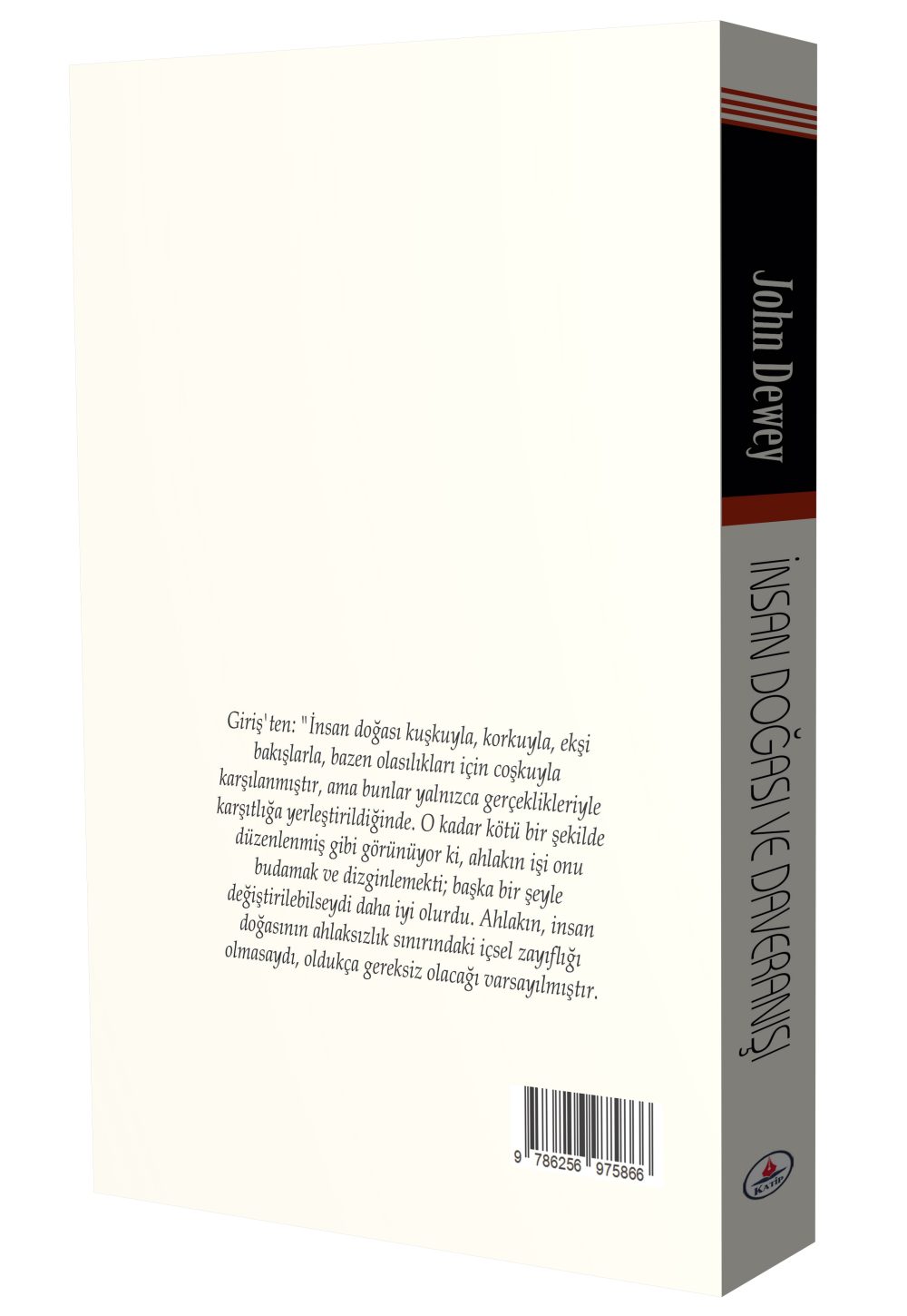 İNSAN DOĞASI VE DAVRANIŞI SOSYAL PSİKOLOJİYE GİRİŞ / JOHN DEWEY - Görsel 3